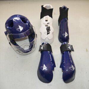 Century Martial Arts Sparring Gear Set Adult Size M-L 7/8 9/10 Karate Headgear